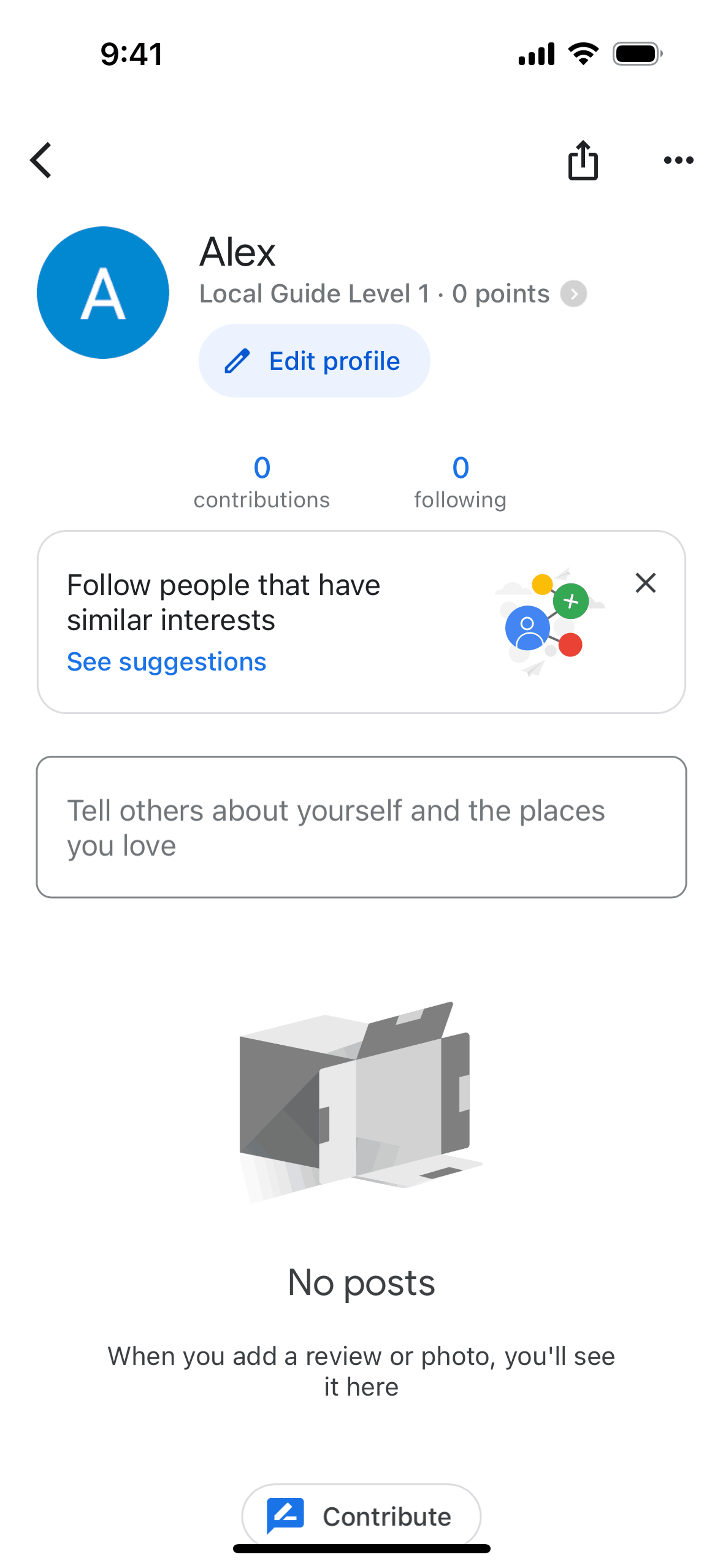 Google Maps iOS UI screenshot 14