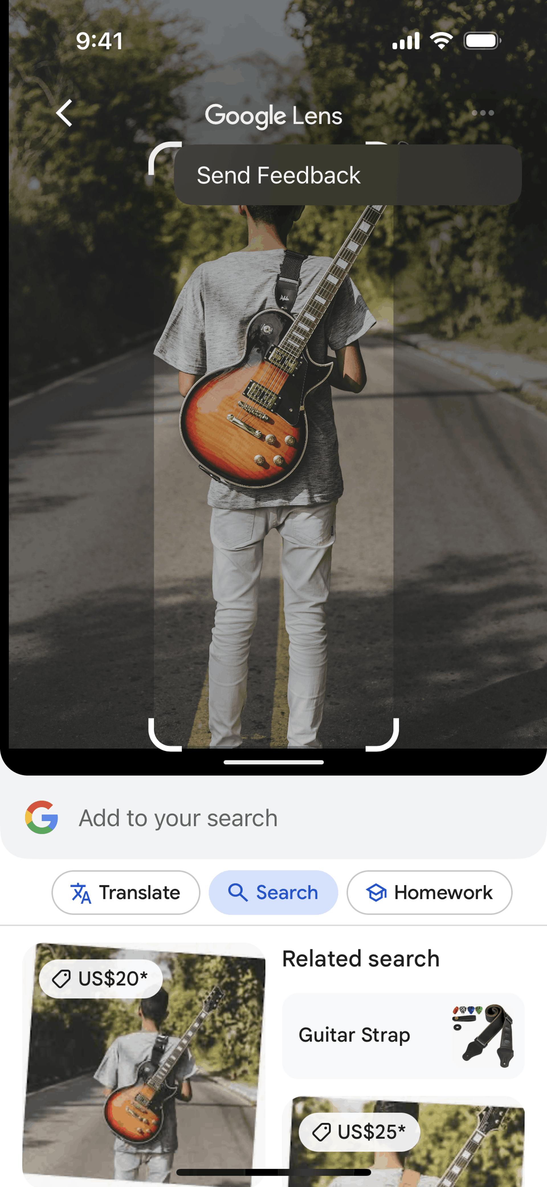Google iOS UI screenshot 17