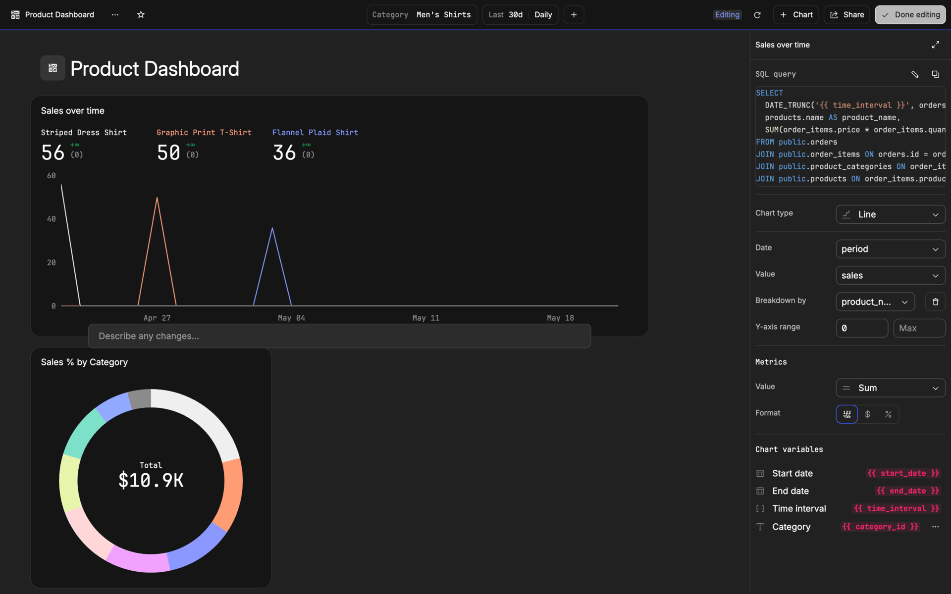 Basedash Web UI screenshot 12