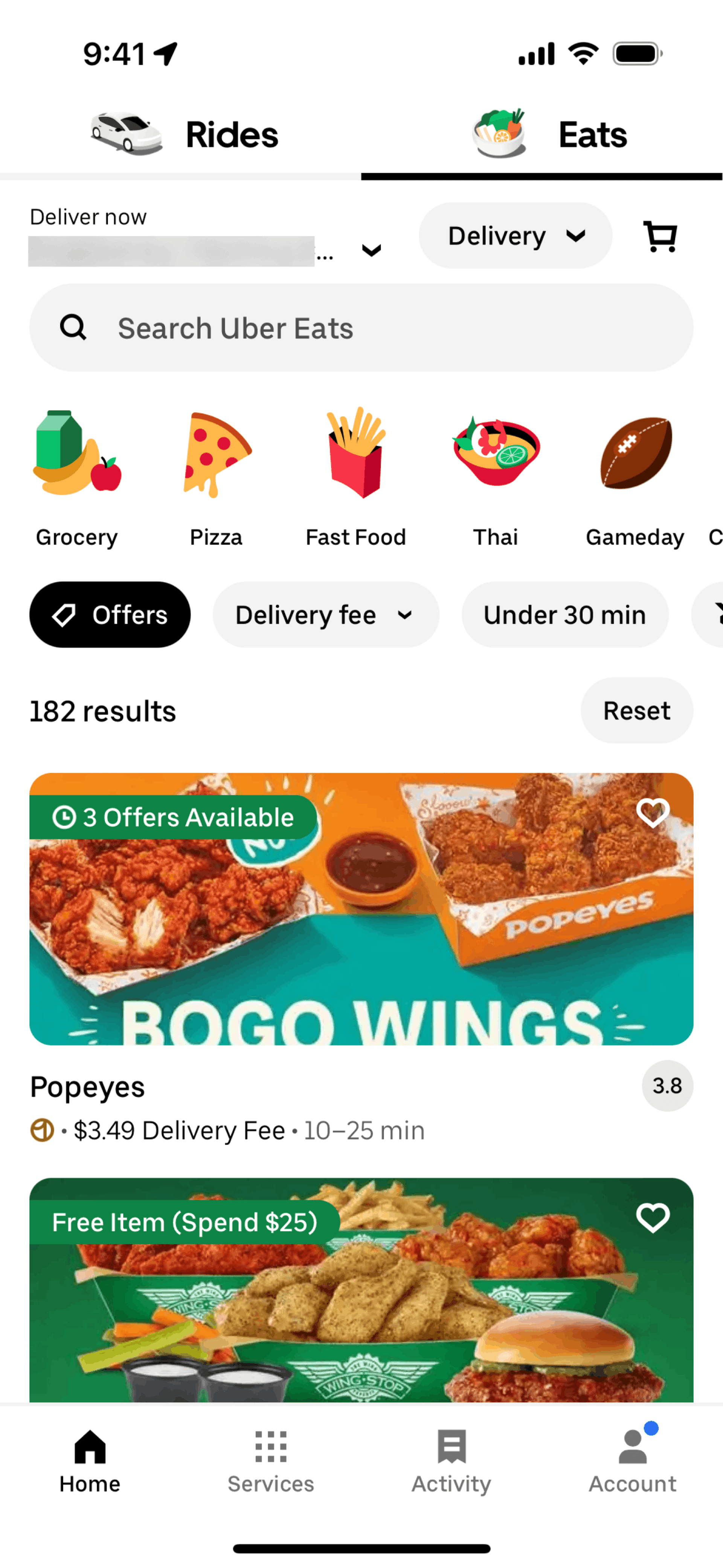 Uber iOS UI screenshot 23