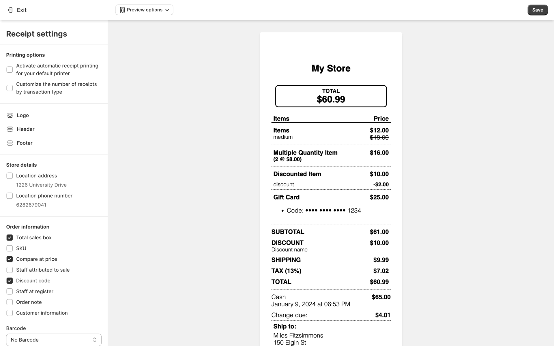 Shopify Web UI screenshot 23
