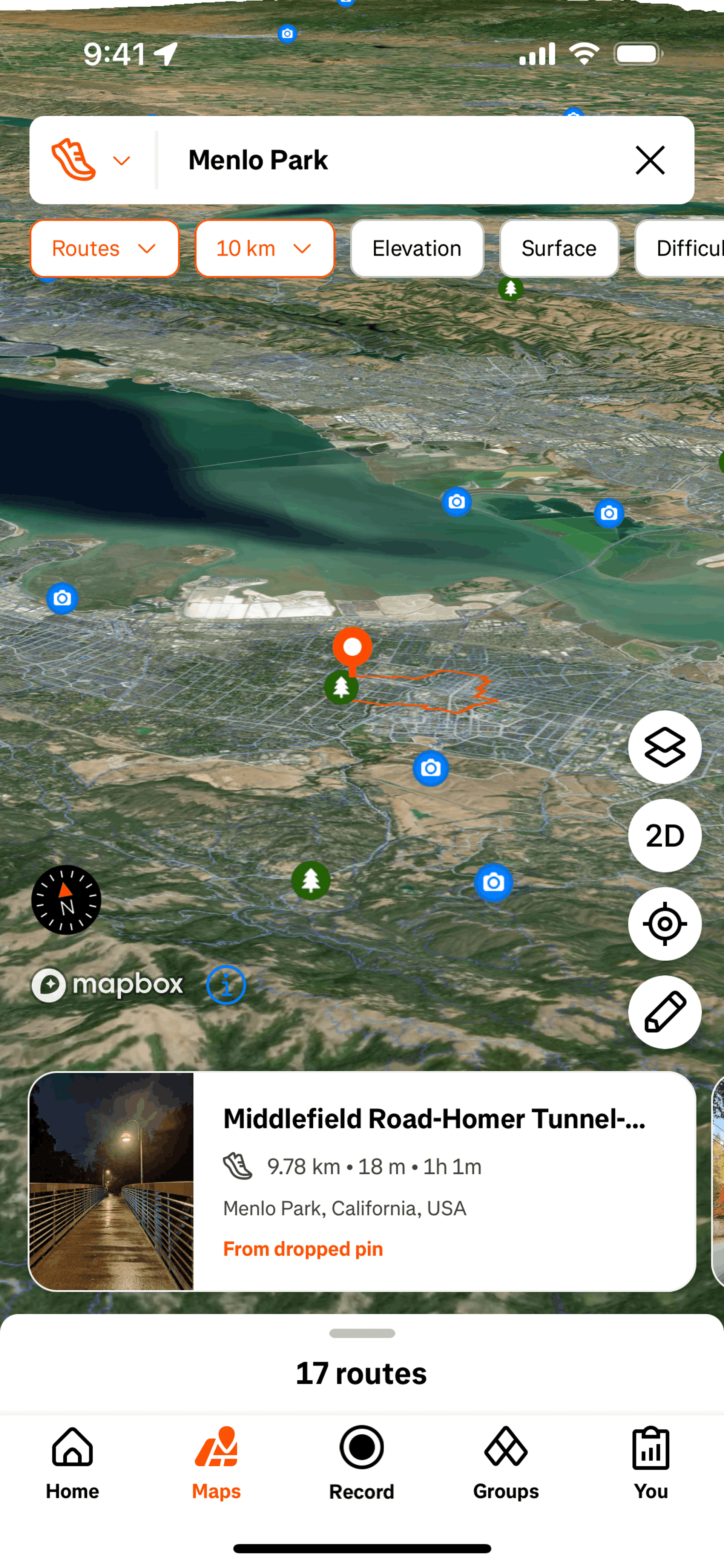 Strava iOS UI screenshot 10