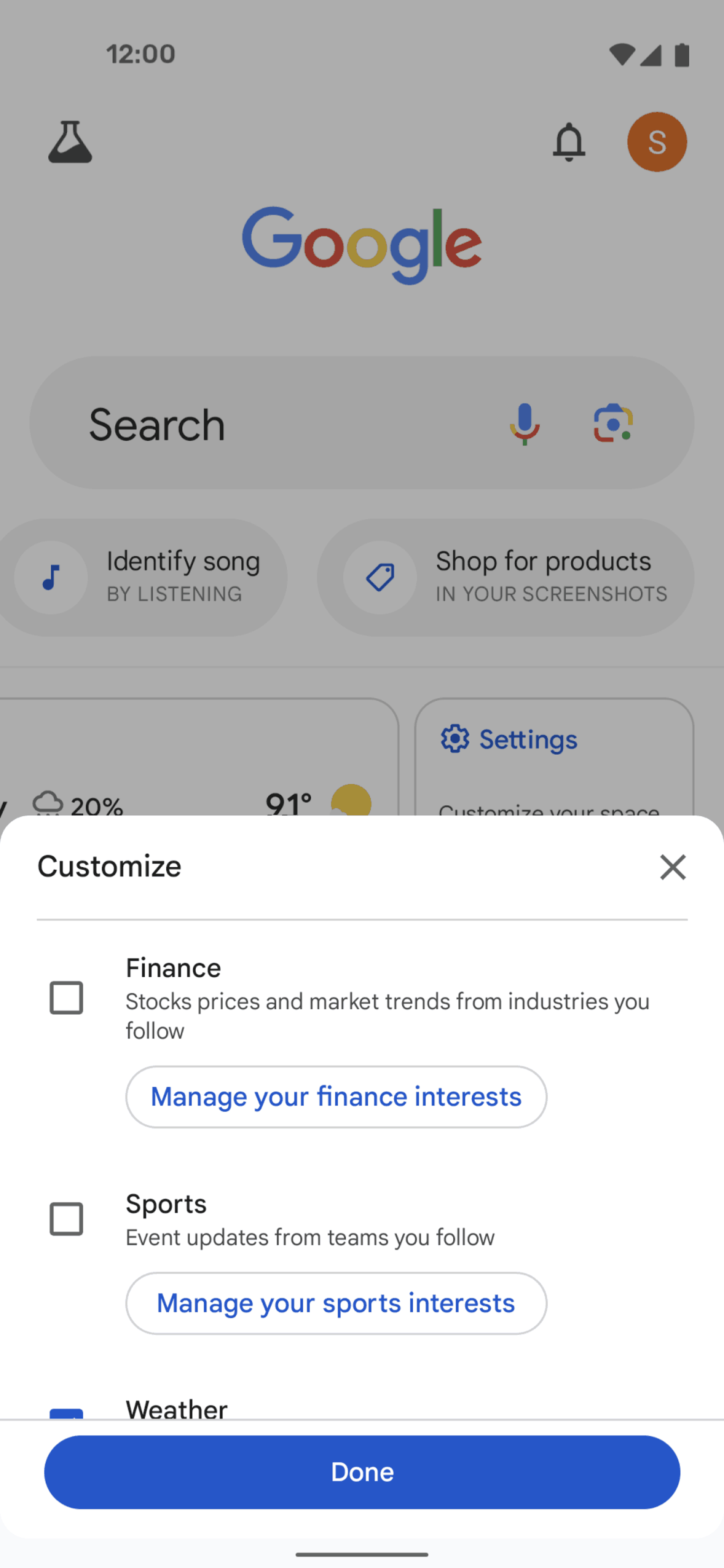 Google Android UI screenshot 11