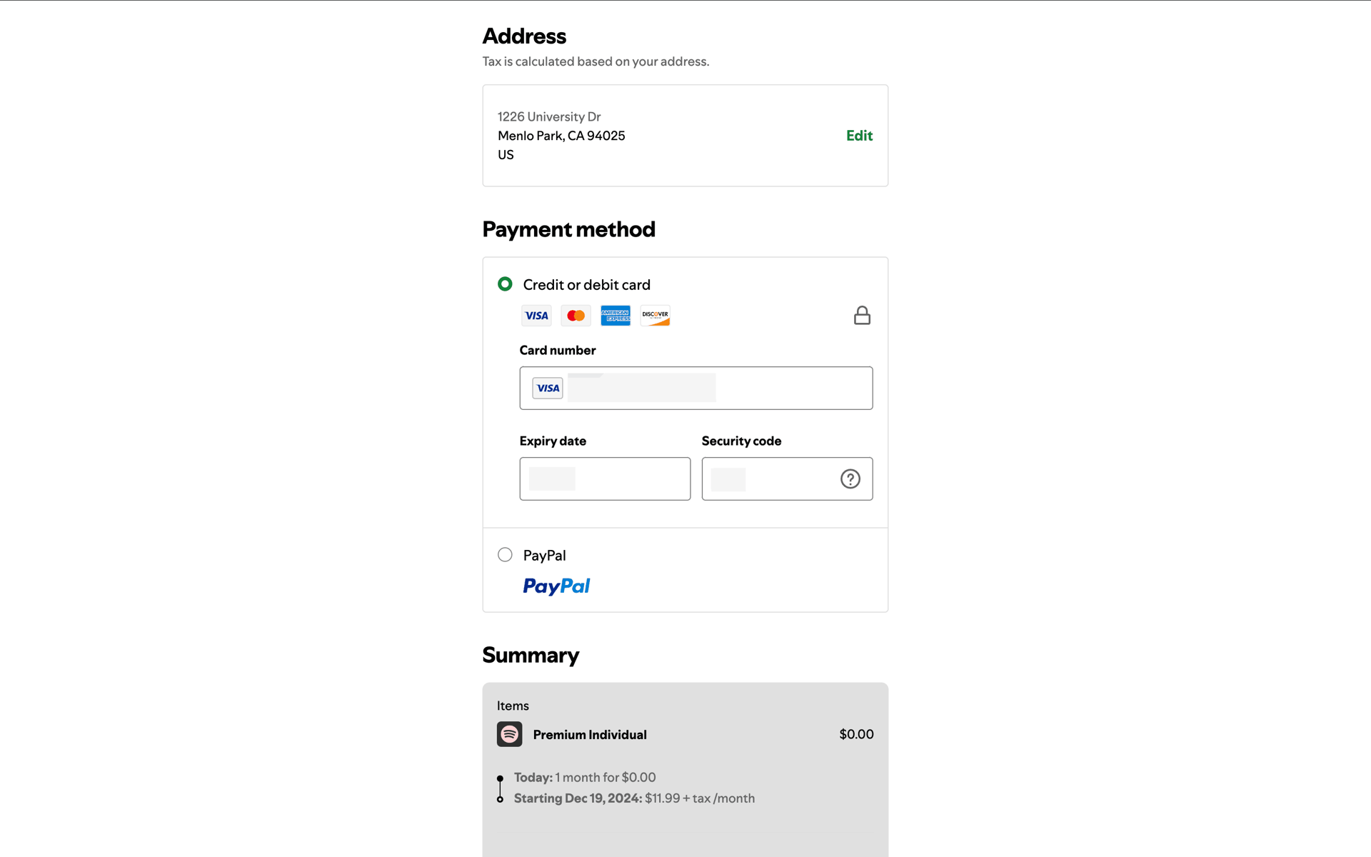 Spotify Web UI screenshot 23