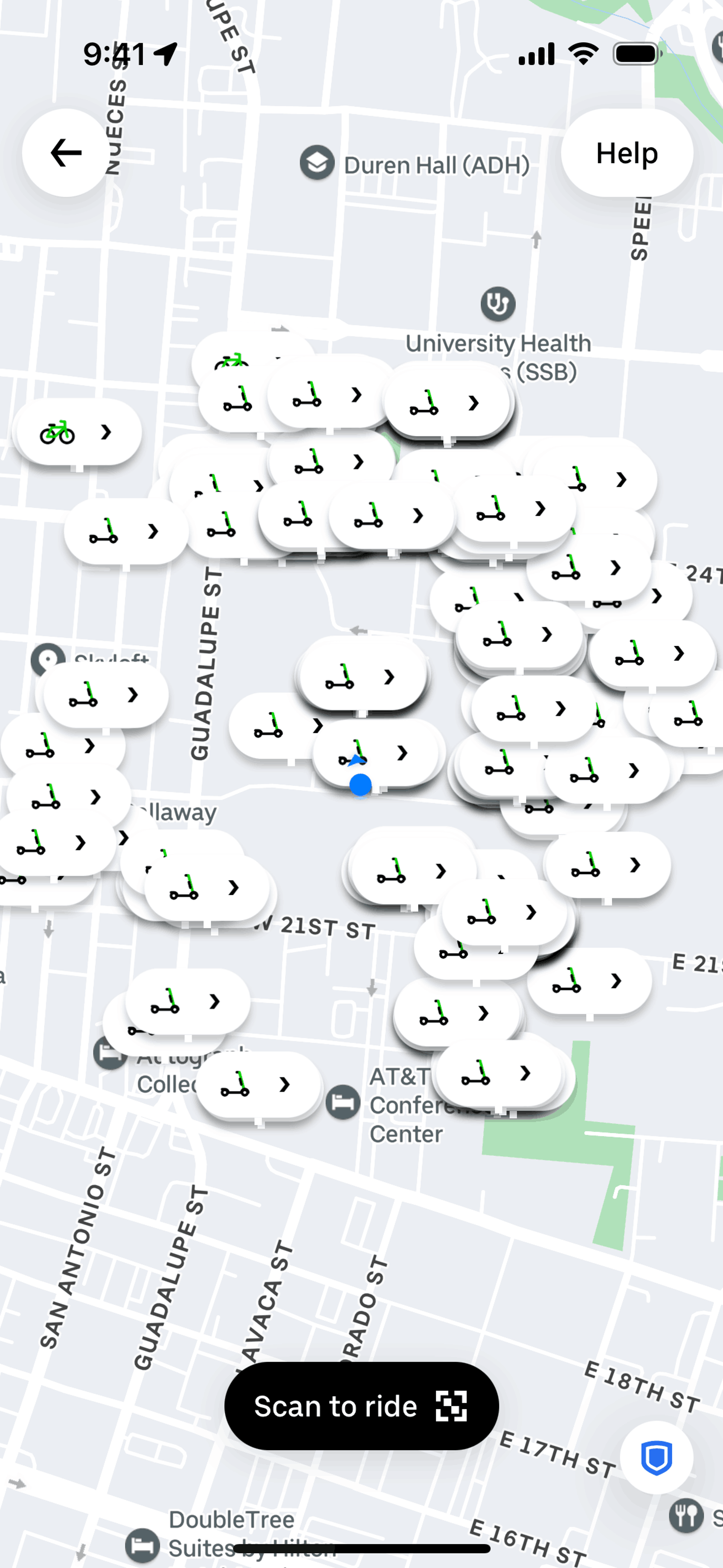 Uber iOS UI screenshot 11