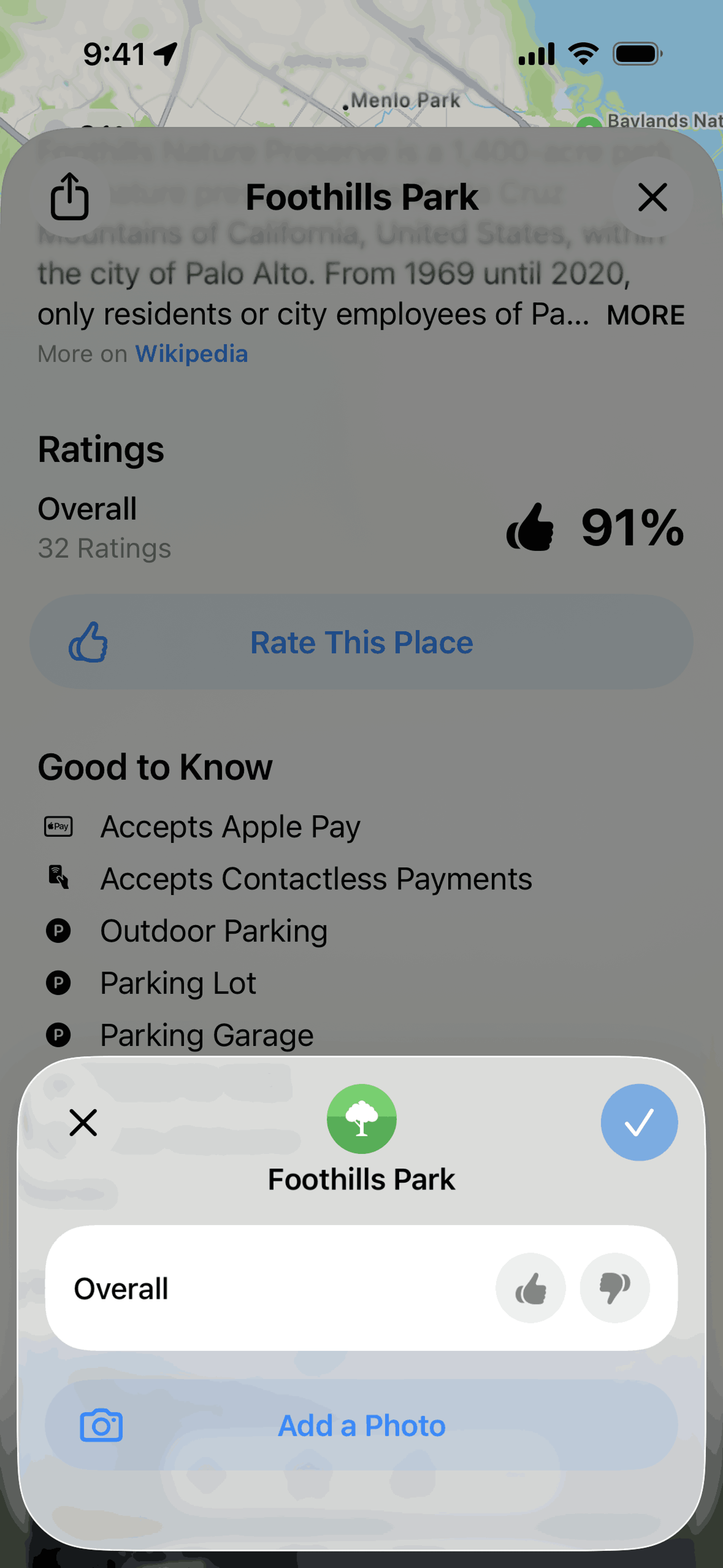 Apple Maps iOS UI screenshot 18