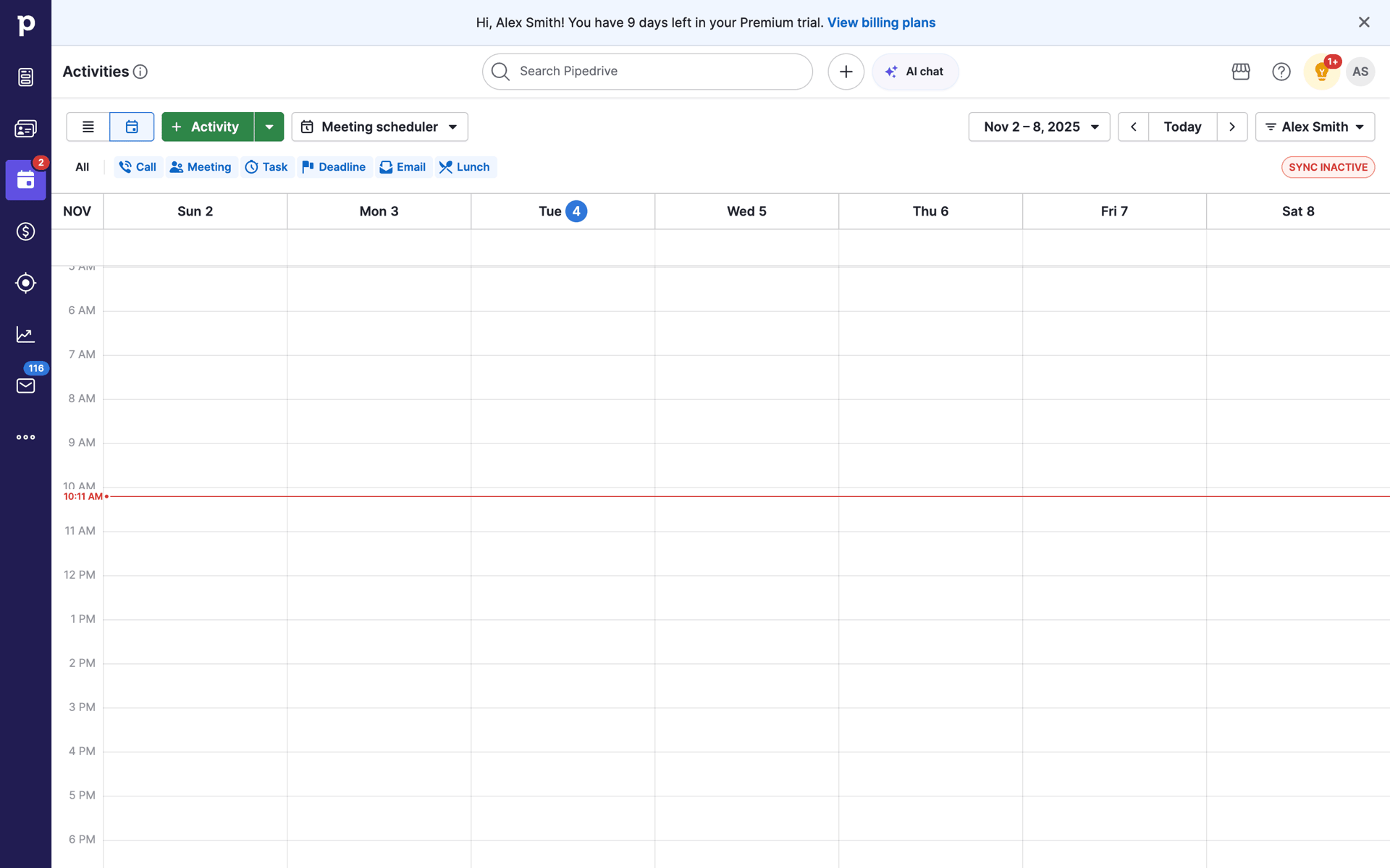 Pipedrive Web UI screenshot 23