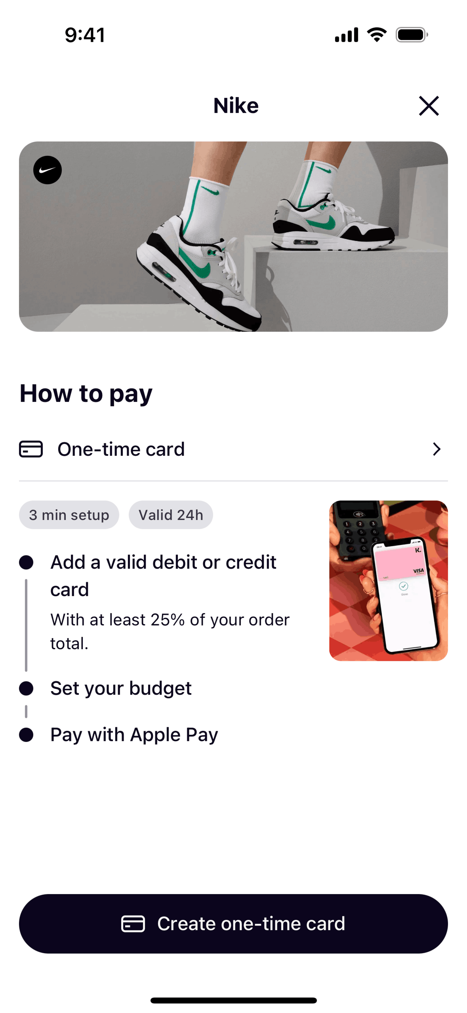 Klarna iOS UI screenshot 18