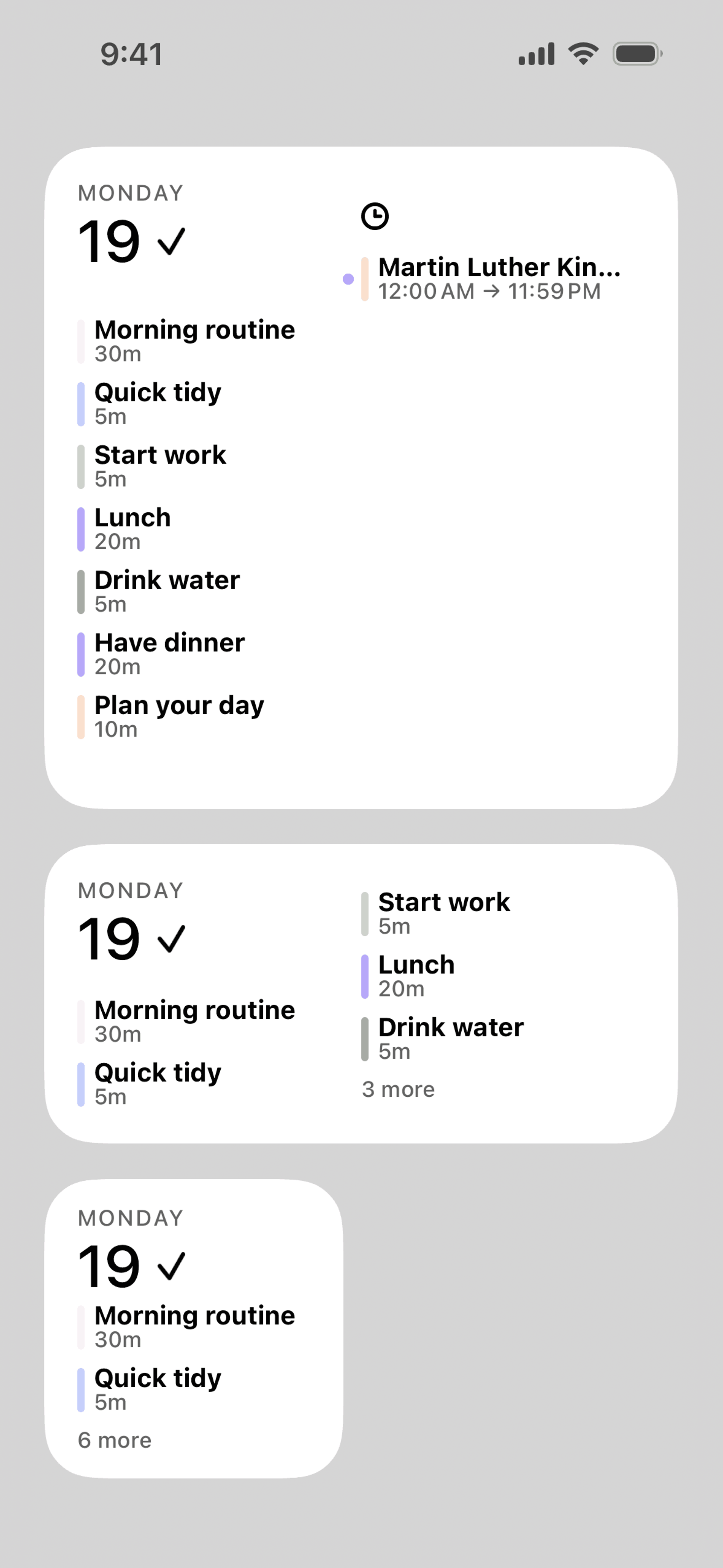 Tiimo iOS UI screenshot 3