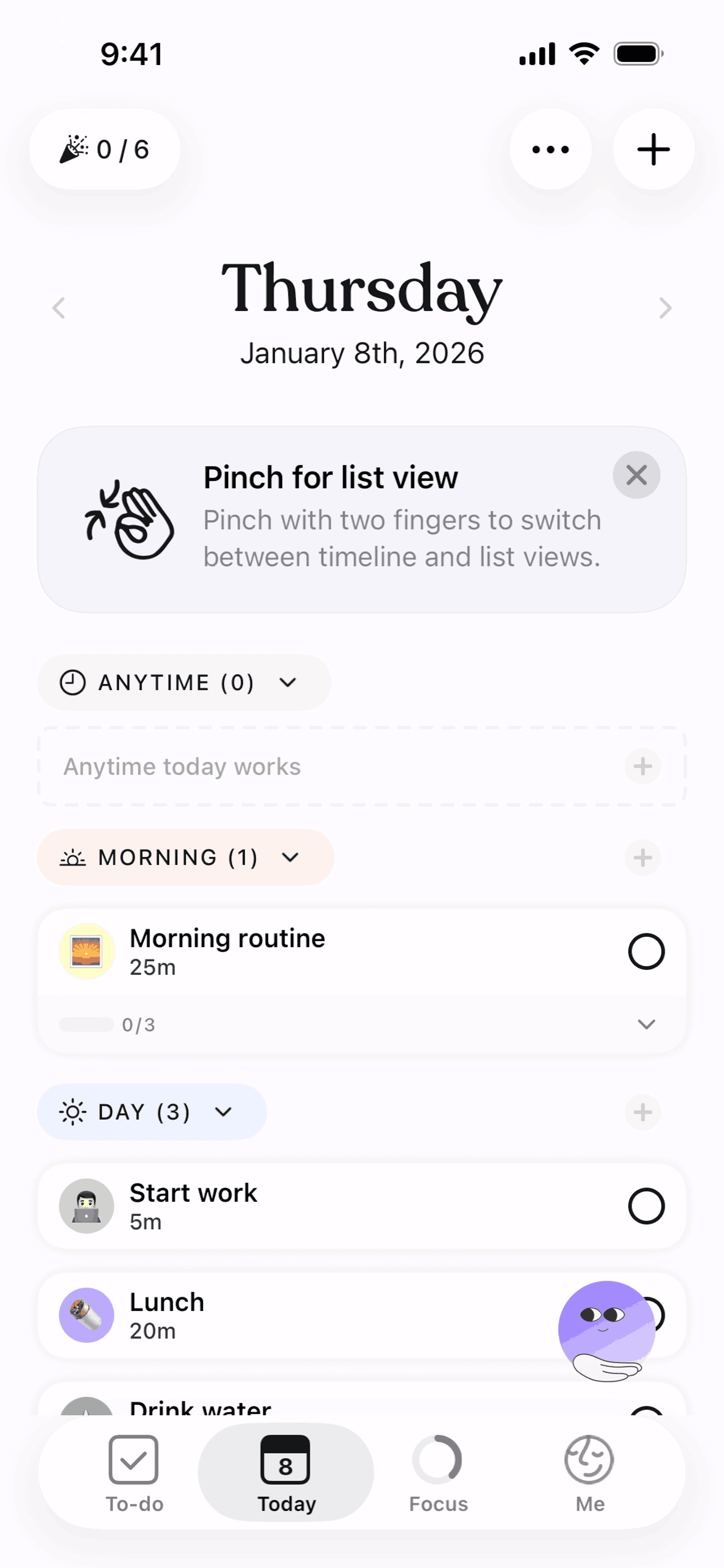 Tiimo iOS UI screenshot 7