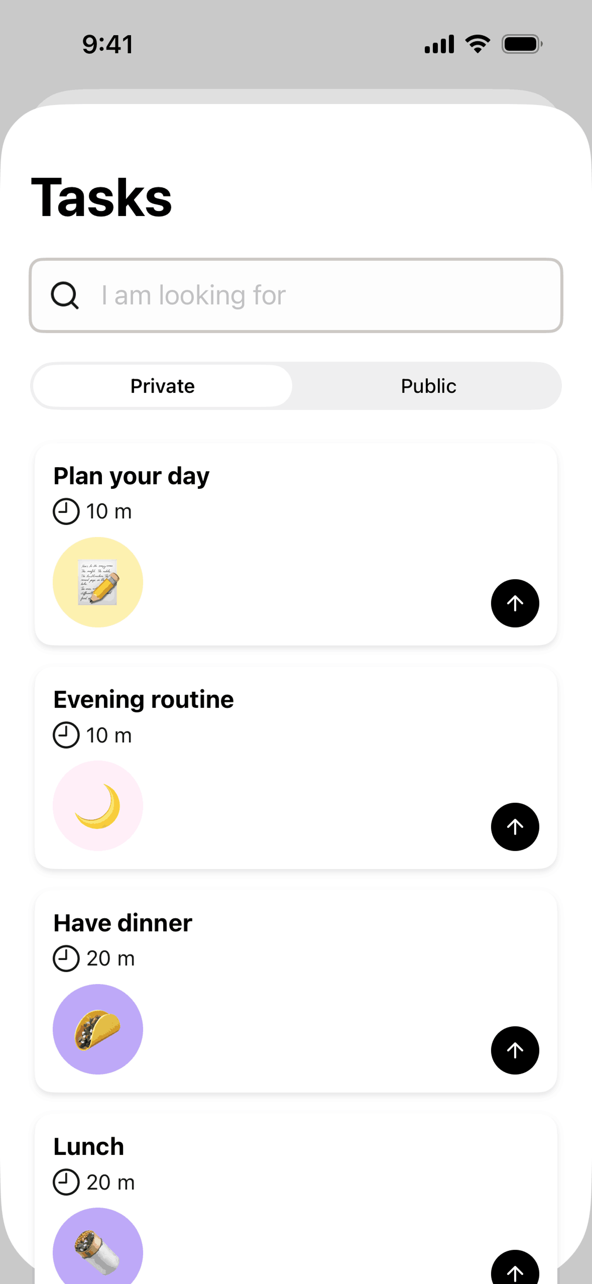 Tiimo iOS UI screenshot 16