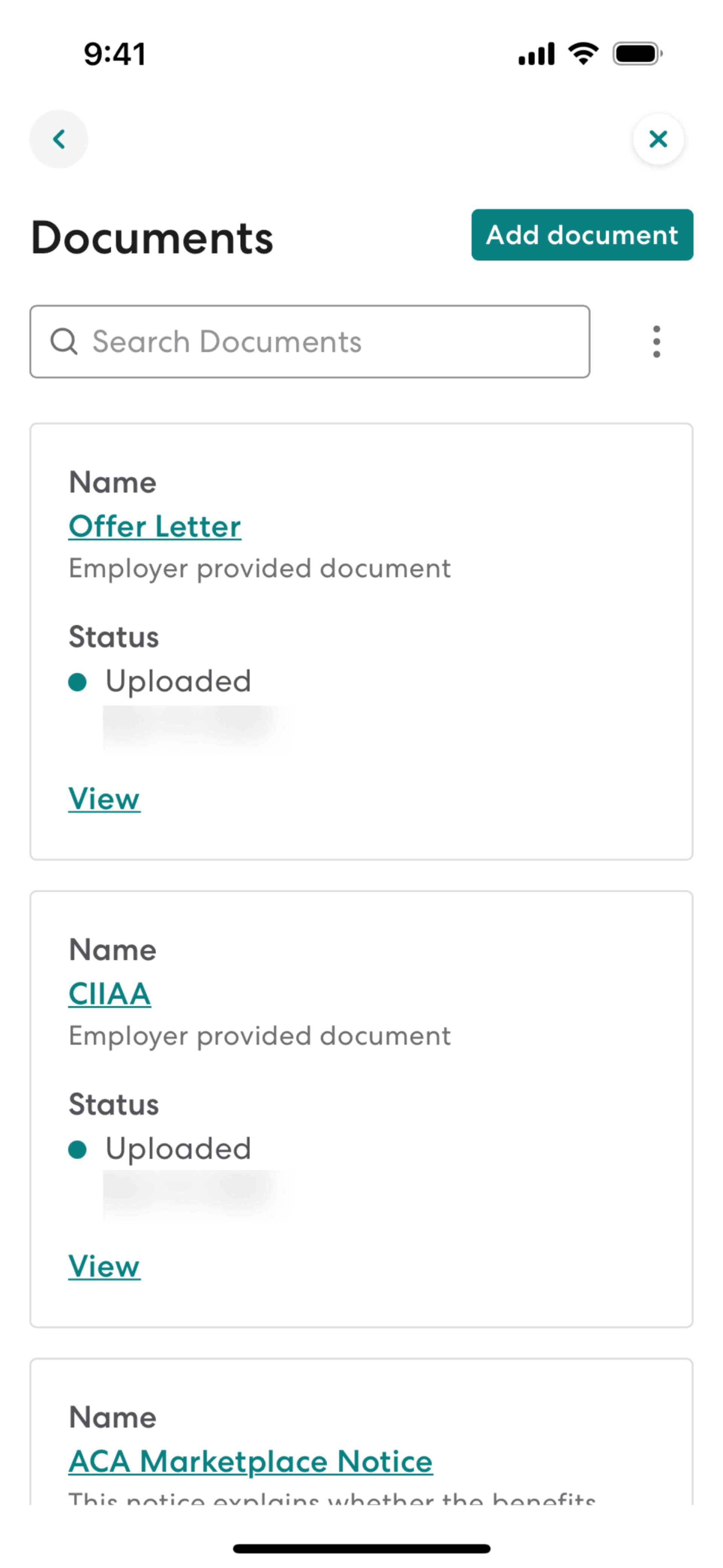 Gusto Mobile iOS UI screenshot 24
