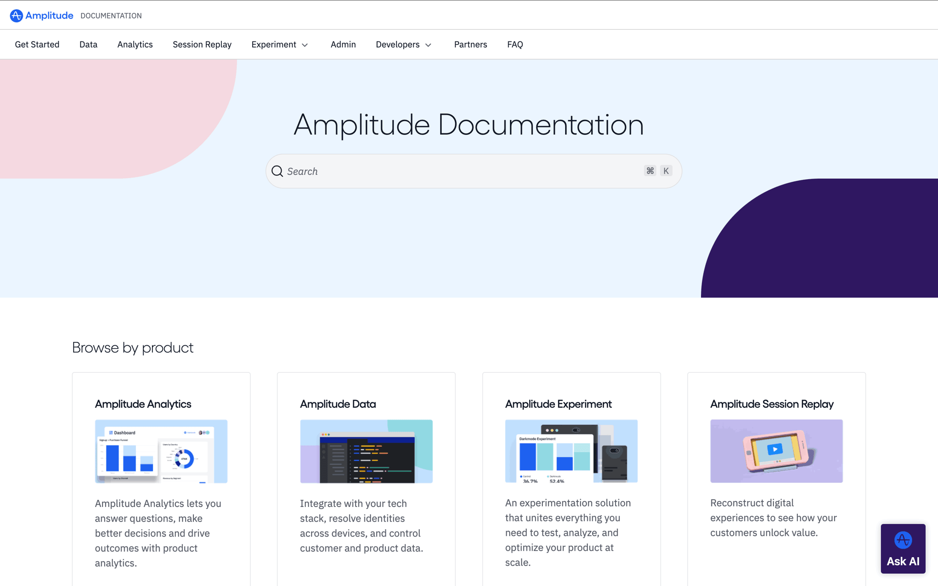 Amplitude Web UI screenshot 9