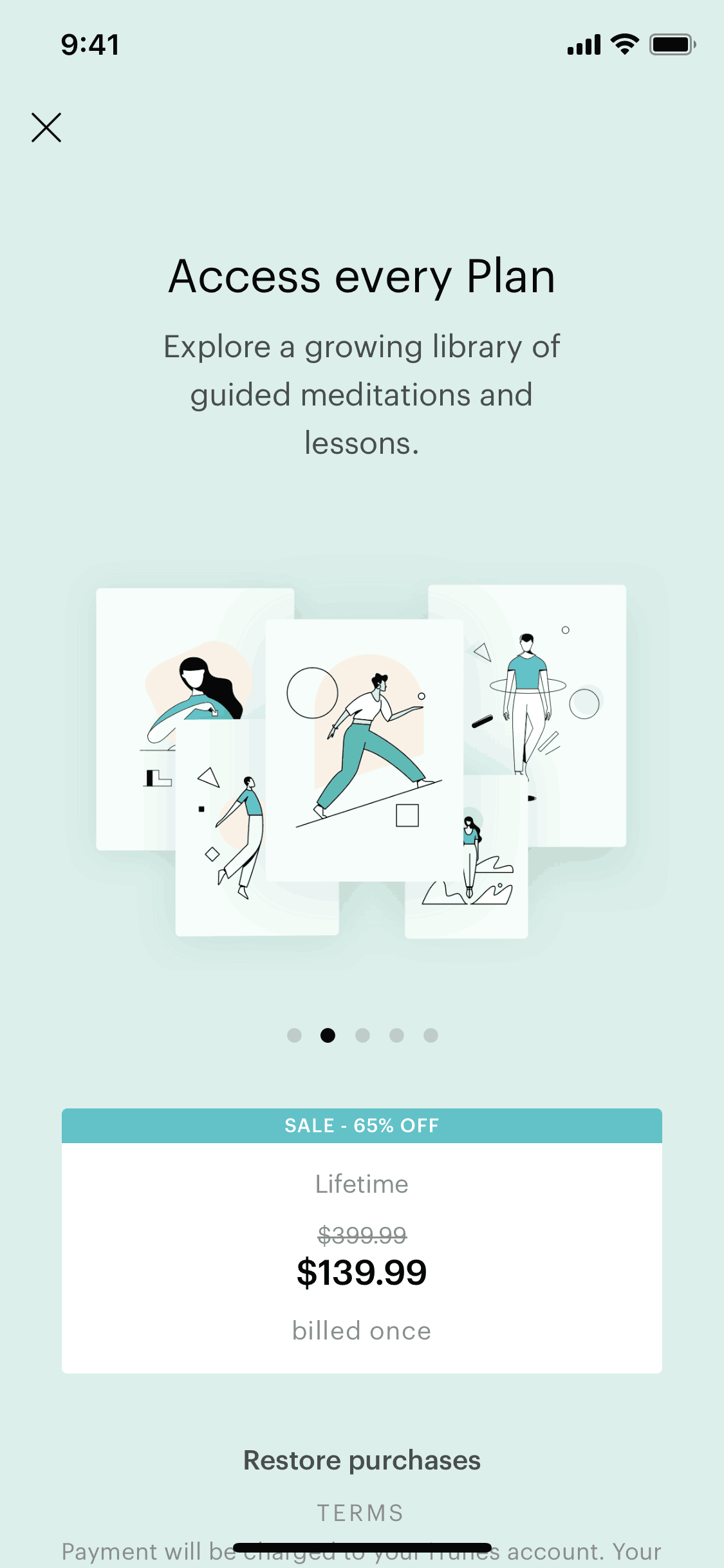 Balance iOS screen 2