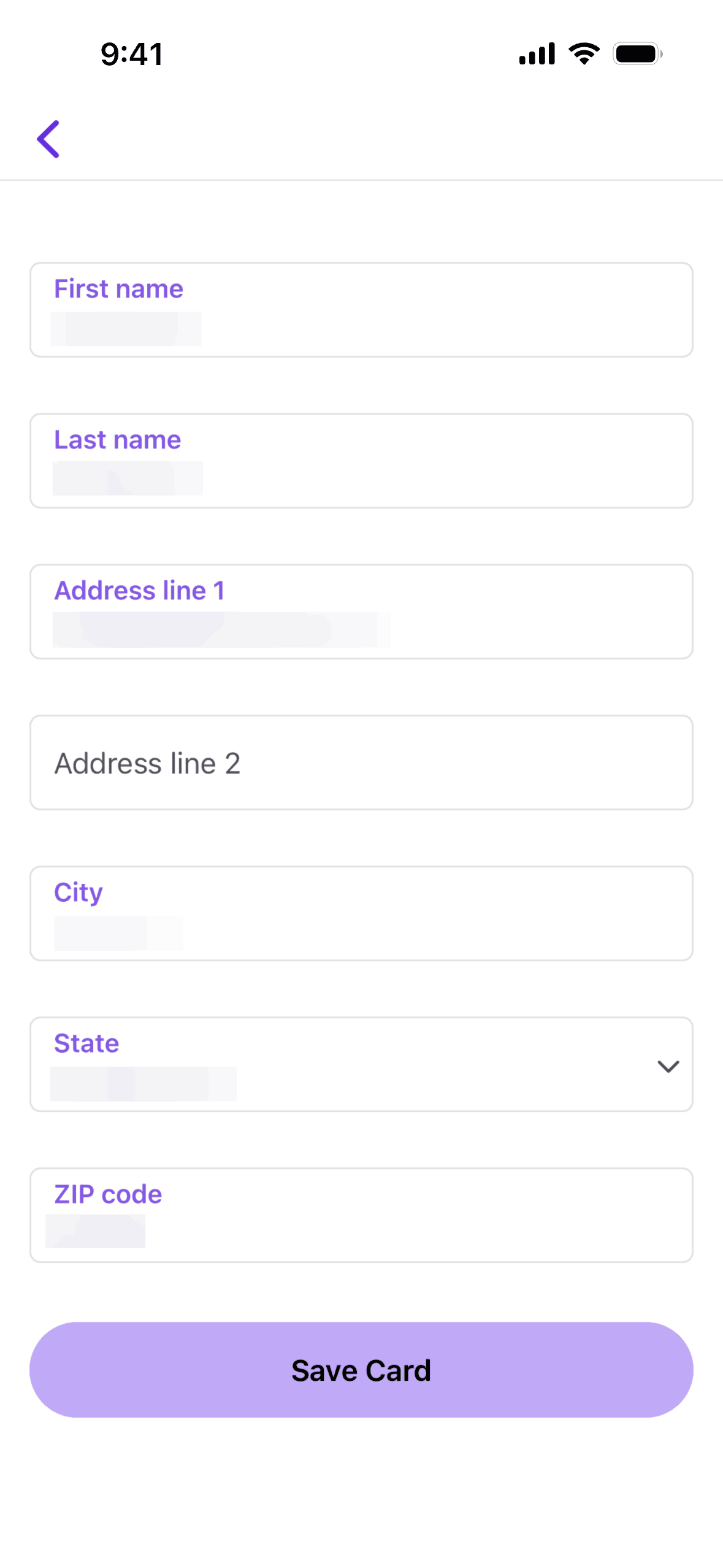 TextNow iOS conversation screen design — messaging thread layout