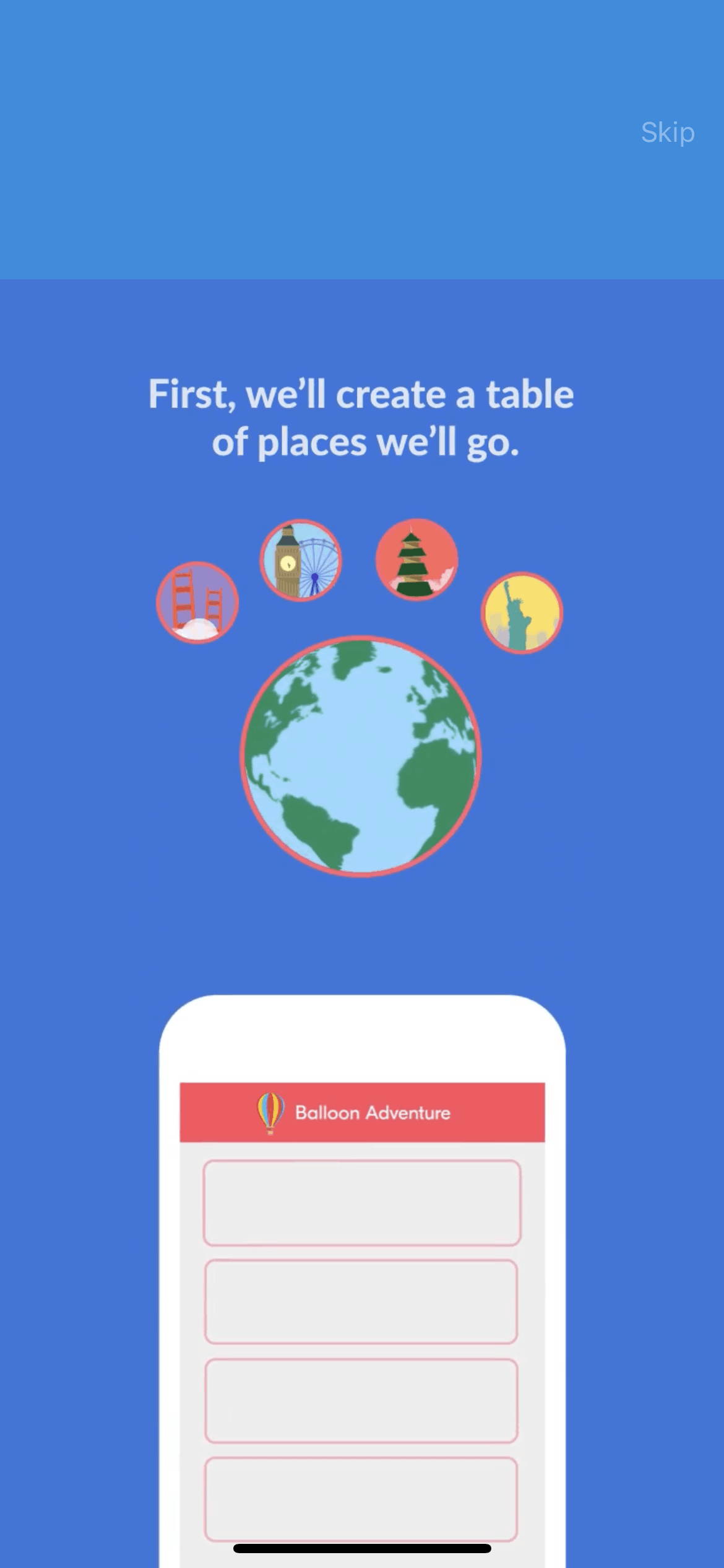 Airtable iOS screen 2