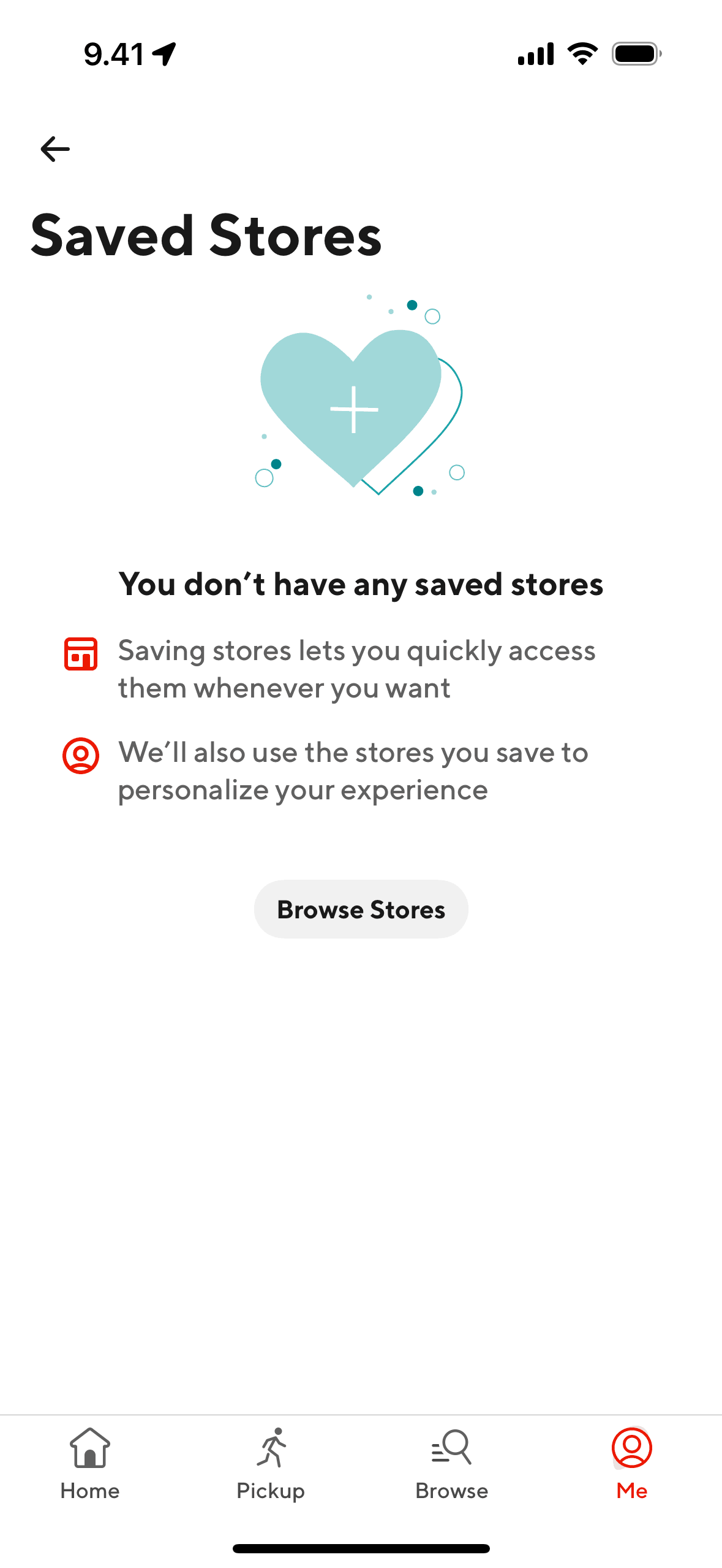 DoorDash iOS screen 2