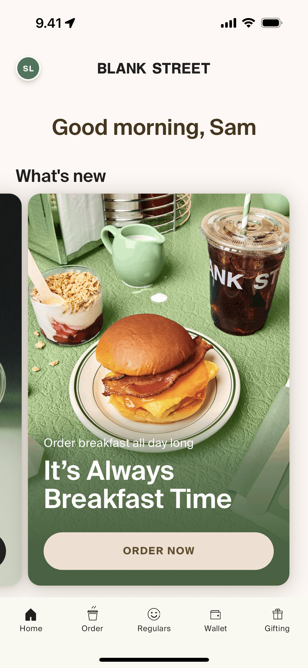 Blank Street iOS screen 4