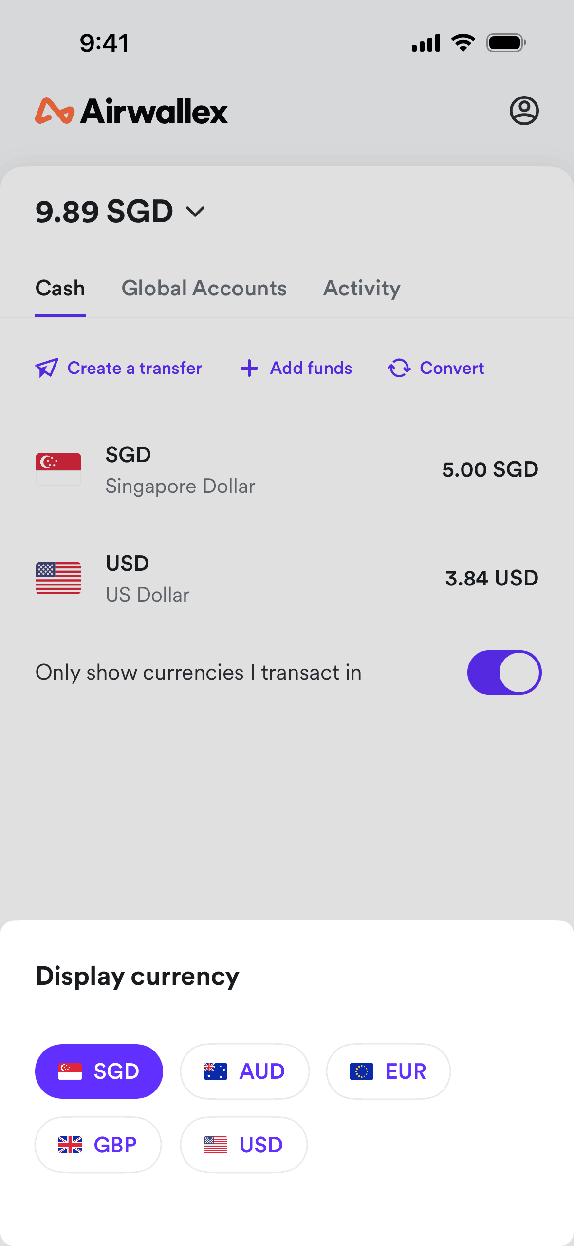 Airwallex screenshot 5