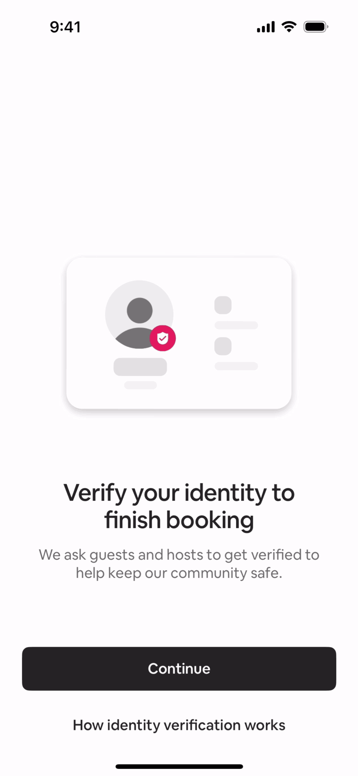 Airbnb iOS screen 4